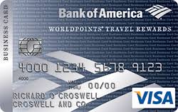 But the card doesn't offer as many benefits as other rewards cards, and consumers may be able to earn more points with cards. Travel Rewards Small Business Credit Cards From Bank Of America