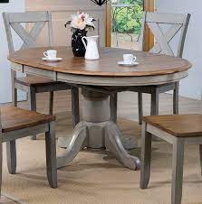 Wonderly Pedestal Butterfly Leaf Dining Table Artsandcraftdiningchairs Refinishing Kitchen Tables Shabby Chic Kitchen Table Painted Dining Table