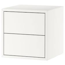 Nous sommes convaincus que les meubles usagés ont droit à une seconde vie. Eket Rangement 2 Tiroirs Blanc 35x35x35 Cm Ikea