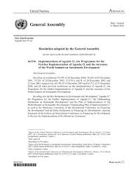 It is mun position paper. General Assembly Un Documents