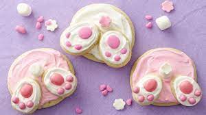 Step 2 combine cookie mix, flour, butter and egg in medium bowl. Pillsbury Shape Bunny Sugar Cookie Dough Pillsbury Com