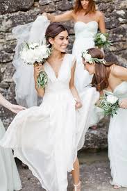 Provence Wedding By Xavier Navarro Magnolia Rouge Summer Wedding Dress White Bridesmaid White Bridesmaid Dresses