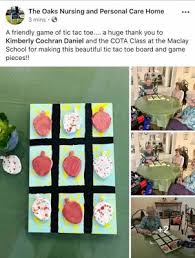 Cota Class And The Oaks Nursing And Personal Care Home Elementary Art Art Lessons Sisters Art
