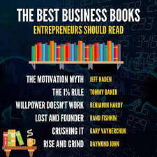 The Best Business Books For Entrepreneurs Follow Me On Instagram Tipsfreetips Official For A New Bu Business Books Entrepreneur Books Entrepreneur Academy