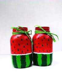 Watermelon Watermelon Decor Set Of 2 Kitchen Decor Etsy In 2020 Watermelon Decor Watermelon Crafts Watermelon Diy