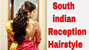 You can do pretty much anything so before you decide which hairstyle to wear for your wedding day, take a look at these creative and unique wedding hairstyles for long hair! South Indian Reception Hairstyle Simple Reception Hairstlye Youtube