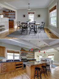 Open Kitchen Divided By End Of Island Kitchen Storage Solutions Hidden Kitchen Hidden Kitchen Storage