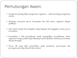 Tugas pegawai perhubungan awam swasta. Unit 5 Peranan Perhubungan Awam Ppt Download
