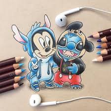 Stitch is the little alien from disney's lilo & stitch that finds his way to a little girl's heart. Cute Cool Disney Drawings Novocom Top