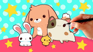 This is a very cute and funny animal that swims well and moves very quickly on land. 2021 How To Draw Cute Kawaii Cartoon Animal Udemy Free Download