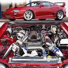 boosted cars on instagram follow boosted for more builds like this twin turbo 2jz supra 2jz twinturbo turbo boosted trd jdm スープラ スーパーgt