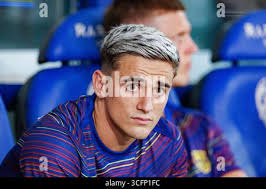 Gavi Paez of FC Barcelona during the La Liga match between Cadiz CF v FC  Barcelona played at Nuevo Mirandilla Stadium