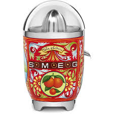 Presse Agrumes Cjf01dgeu Dolce Gabbana Smeg Decoration Cuisine Et Gadget Cuisine