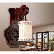 Check spelling or type a new query. Art Deco Wall Sconces Carved Wood Shade Asian Oak Red Unique Interior Chinese Style Ceramics Single