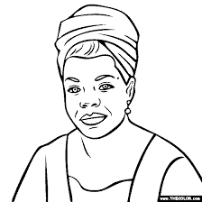 Trail your wisps of glory and once you've clicked every page. 100 Free Coloring Page Of Maya Angelou Color In This Picture Of Maya Angelou And Black History Month Pictures Black History African American History Projects