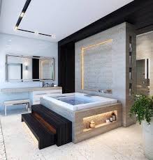 Clean lines, white, and a few organic touches are all that's needed. Top 70 Best Cool Bathrooms Home Spa Design Ideas