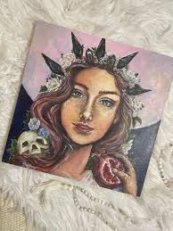 Persephone's descent to the underworld