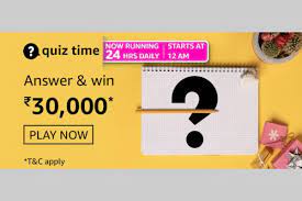 Expert advice from the new york times puzzle master. Amazon Daily Quiz Answers Today August 16th 2021 Win Rs 30 000 Time Results Winners Pricebaba Com Daily