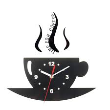 Try our free drive up service, available only in the target app. Xpork Cute Wall Clock Coffee Cup Shaped Decorative Kitchen Wall Clocks Living Room Buy Online In Lebanon At Desertcart