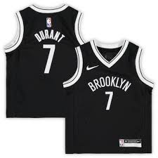 His jersey number is 7. Kevin Durant Brooklyn Nets Jerseys Kevin Durant Shirts Nets Apparel Kevin Durant Gear Store Nba Com
