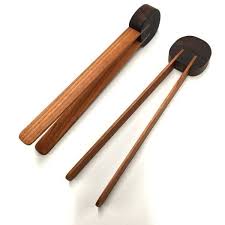 Wood Toaster Tong In Zebrawood Pastry Tongs Finger Food Tongs Pastry Server Toast Tongs Wooden Tongs Serving Tongs Mothers Day Gift Zebra Wood Tongs Kitchen Serving Tongs