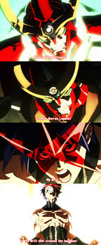 Gurren Lagann My Drill Is The Drill That Creates The Heavens Gurren Lagann Simon Mark My Words This Drill Will Open A Hole In The Universe And That Hole Will Become A Path For Th Gurren Lagann Anime Sci Fi Anime