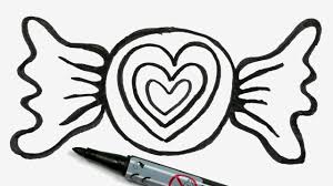 One of the days that people celebrate love and how much they love their partner is valentine's day. How To Draw A Cartoon Valentine S Day Candy Easy Doodle For Children 40