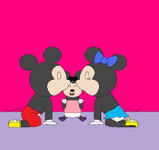 Mickey Minnie And Maia By Hmcvirgo92 On Deviantart Mickey and minnie mouse at disneyland. mickey minnie and maia by hmcvirgo92