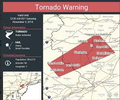 There is imminent danger to life and property. Tornado Warning Issued For Parts Of New Jersey Nj Com