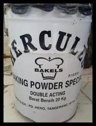 Acid sodium pyrophosphate reacts with sodium bicarbonate to leaven batters with carbon dioxide. Jual Baking Powder Double Acting Merk Hercules Inkuiri Com