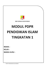 Modul Pdpr Tingkatan 1 Membalik Buku Halaman 1 10 Anyflip