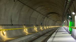 The tunnel was a part of the alptransit program. Gotthard Tunnel World S Longest And Deepest Rail Tunnel Opens In Switzerland Bbc News