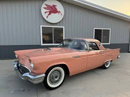Image result for Sunset Coral 1957 Thunderbird