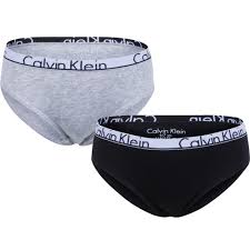 Maybe you would like to learn more about one of these? Calvin Klein Girls Logo Underwear Set Black Grey Bambinifashion Com
