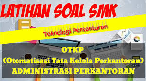 Format surat pernyataan perubahan nomor rekening. Smk Administrasi Perkantoran Otkp 30 Latihan Soal Youtube