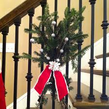 We're ready to deck the halls. 100 Awesome Christmas Stairs Decoration Ideas Digsdigs