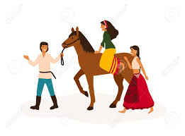 Kim kardashian and meghan markle are both fans of the brand. Gypsy Youth Having Fun Flat Vector Illustration Romany Friends Traveling Nomads Riding Horse Cartoon Characters Young Man And Girl On Horseback Nomadic Lifestyle Freedom Concept Royalty Free Cliparts Vectors And Stock Illustration