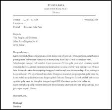 5 contoh surat pesanan yang baik dan benar kumpulan contoh. Contoh Surat Full Block Style Bagi Info
