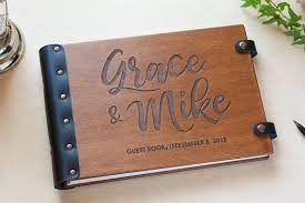 These wedding books are known worldwide as one of the most accomplished examples of a photo album. Wedding Guest Book Guest Book Wedding Wedding Album Guest Etsy Wedding Guest Book Wedding Book Wooden Guest Book