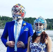 Linus ullmark (born 31 july 1993) is a swedish professional ice hockey goaltender for the buffalo sabres of the national hockey league (nhl). Sabres Prospect Ullmark Proves His New Wife Is A Keeper With The Greatest Wedding Photo Article Bardown