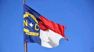The original ordinance stated that .the flag of this state shall be a blue field with a white v thereon, and North Carolina Democrats To Hold State Convention Online