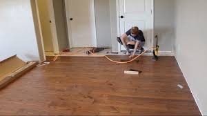Strip flooring can be installed in any direction in any room, however the convention is to run parallel with the longest wall in most situations. First Time Laying Hardwood Flooring Youtube