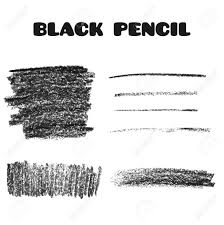 I am using an hb pencil on bristol board smooth surface. Set Of Pencil Art Objects Sketch Design Black Pencil Texture Royalty Free Cliparts Vectors And Stock Illustration Image 37234546