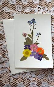 How to dry & press flowers by a homemade device? Greeting Card Real Pressed Flowers Garden Flower Art Unique Blank Stationary All Occasion Card Frame Able Keepsake Pressed Flowers Pressed Flower Art Flower Art