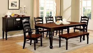 Great painting black furniture white ideas. Black And Cherry Dining Sets Heather Bates Design Dining Table Furniture Furniture Of America
