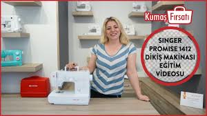 Singer Promise 1412 Dikis Makinasi Egitim Videosu Youtube
