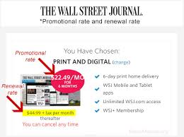 Retailing at $24.95, you can purchase it through our website at only $15.00! 5 Wsj Subscription Deals Cost Best 4 Month Sale 2021