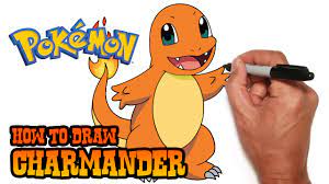 How To Draw Charmander Pokemon Youtube In this brief tutorial, our video host shows us exactly how he draws the fire breathing lizard. how to draw charmander pokemon