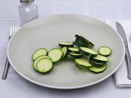 How much calories does zucchini have. Calories In 1 Cup Of Zucchini Courgette Fresh
