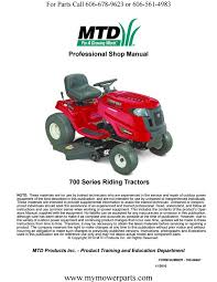 How to replace a deck belt on a mtd lt5 design 42in riding mower part 2 belt routing install. Mtd Troy Bilt 700 Series Riding Mower Full Service Repair Manual 2010 2014 By Heydownloads Issuu